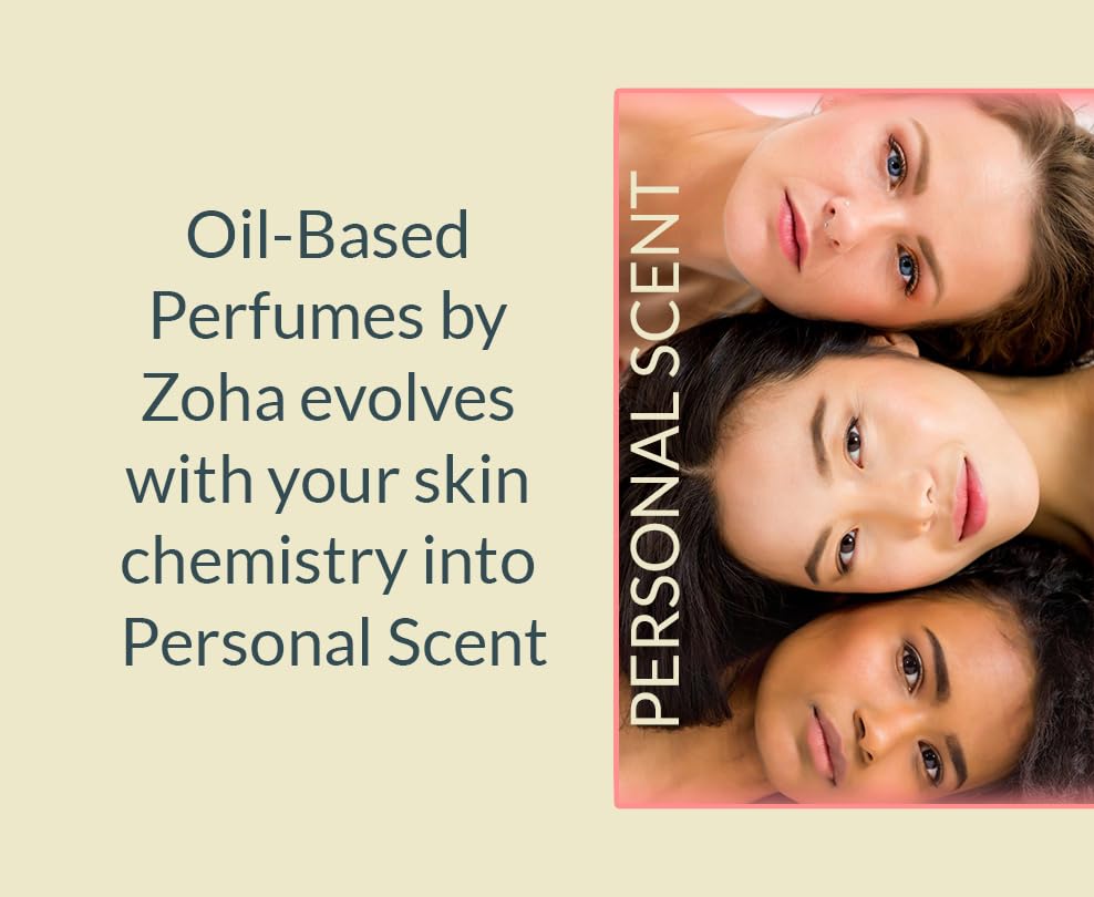 Zoha Cherry Vanilla - Cherry Perfume for Women and Men, Alcohol Free Perfume Oil Roll On, Natural Clean Travel Size Parfum, 9ml Roller