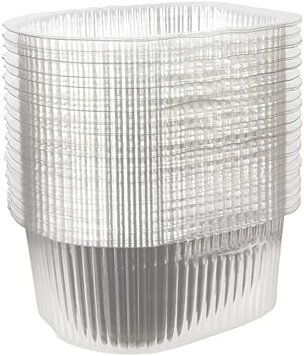 ForPro Professional Collection Universal Pedi Bath Liners - 50% THICKER - Fit Footsie Bath, Disposable Pedicure Foot Tub Liners for Foot Spa Basins & Foot Bath Soaks, Clear, 100-Count