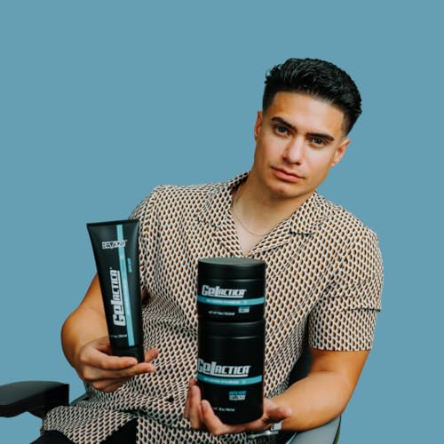 Gelactica Max Control Hair Gel for Men – Alcohol-Free, Strong Hold Styling Gel - Natural Extracts for Long-Lasting Hold and Shine, Slick Back Hair Gel Rev320