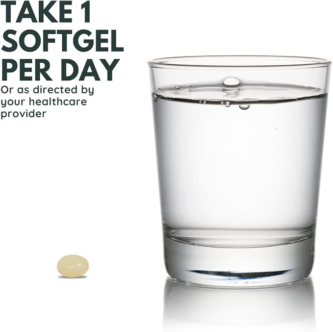 Vitamin D3 5000 IU + Vitamin K2 200 mcg - 4 Month Supply - High Potency Bone & Immune Support - Organic Coconut Oil, No Seed Oils, Non-GMO, 120 Vegetable Softgels