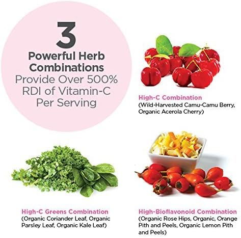 Dr. Schulze's | Super-C Plus | Vitamin C Complex | Clinical Herbal Formula | Dietary Supplement | Immunity Support | Increase Collagen Formation & Iron Absorption | 60 Chewable Tablets (1000 mg)