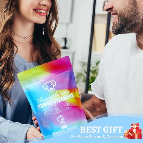 Shower Steamers for Kids and Teens - Stocking Stuffer Christmas Gift | Safe for Kids Scented Essential Oils Relaxation Aromatherapy Self Care Stress Relief (1 Pack)