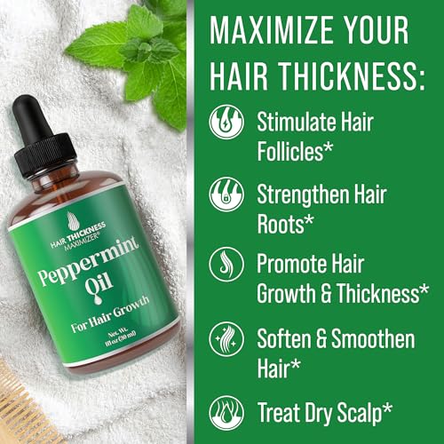 Peppermint Hair Growth Oil 1oz