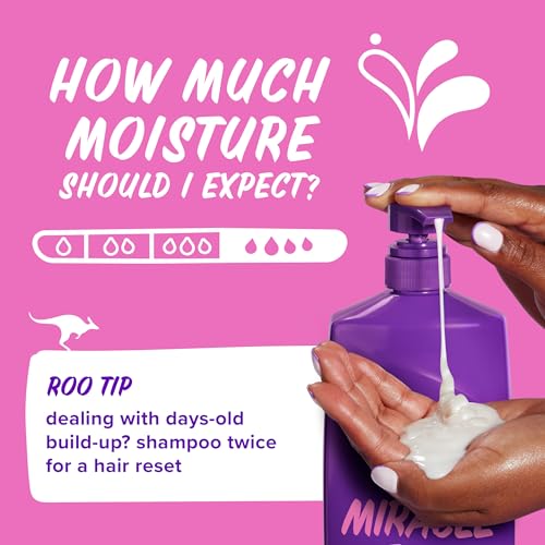 Aussie Total Miracle with Apricot & Macadamia Oil, Paraben Free Shampoo, 26.2 fl oz Pack of 4