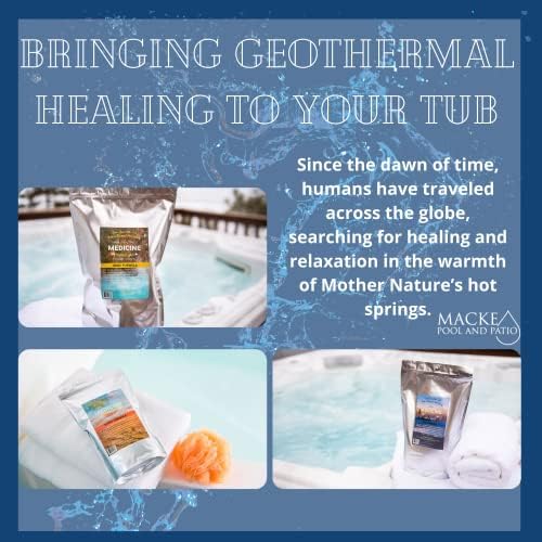 Mineral Salts for Hot Tub - Hot Springs Spa Salt for Joint Soak - Soaking Mineral - Medicine Springs Joint Formula for Relaxation