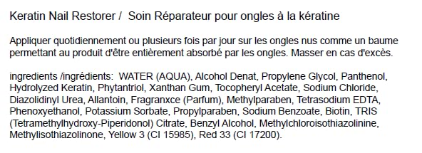 Trind Keratin Restorer, Nail Strengthener for Damaged Nails 9ml