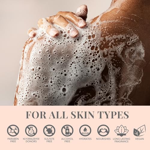 Bath and Body Travel and Gift Sets, Cherry Blossom Spa Shower Set for Teenager and Her, Including Body Wash, Body Lotion and Fragrance Body Mist, for Birthday Anniversary Wedding Christmas New Year