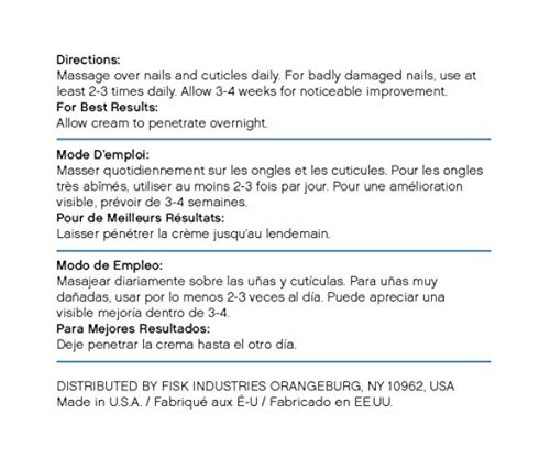 Barielle Nail Strengthener Cream 1 ounce