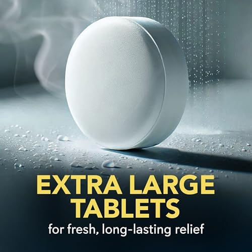 Sinucleanse Vapor Shower Steamers, All Natural Lemongrass, Eucalyptus & Mint Aromatherapy, 12 Extra Large Vapor Shower Tablets, Relaxation and Spa Gifts for Women and Men, Made in USA