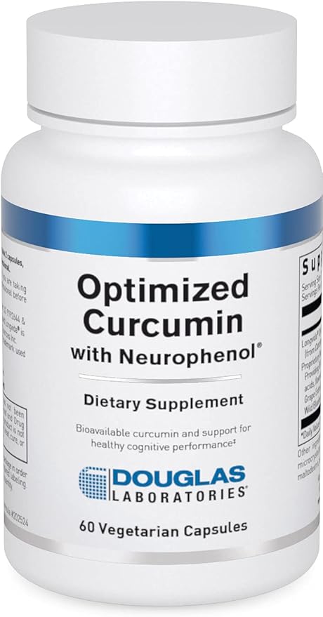 Douglas Laboratories Optimized Curcumin with Neurophenol | Supports a Healthy Brain | 60 Capsules