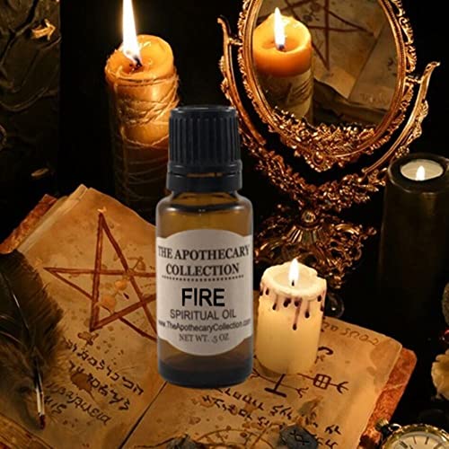 FIRE Elemental Spiritual Oil (aceite) for Hoodoo, Voodoo, Santeria, Wicca, Rootwork, & Spells