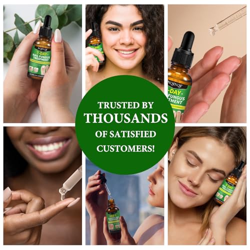 7 Days Nail Fungus Treatment, Fungi Nail Liquid Maximum Strength, Ginger Cuticle Care Oil for Strengthen & Promote Nail Growth (2PCS)