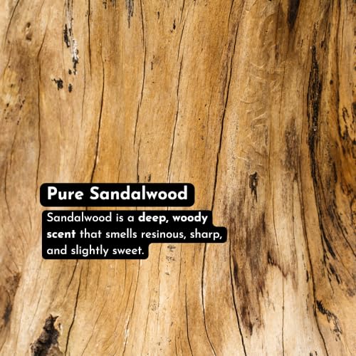 Herb & Root Sandalwood Eau de Parfum: Vegan, Cruelty-Free Perfume for Women & Men | Long-Lasting Clean Fragrance | USA Made Womens Perfume & Body Spray