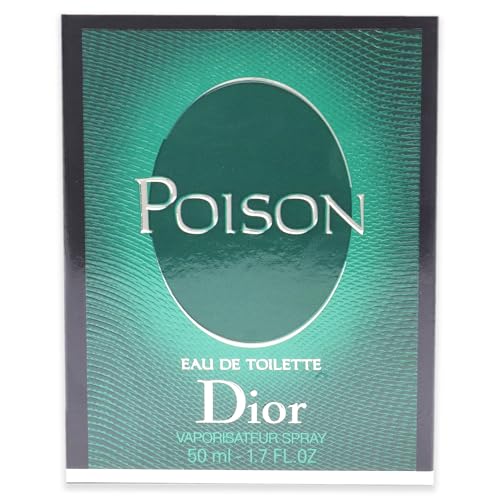 Poison By Christian Dior For Women. Eau De Toilette Spray Black 1.7 Fl Oz