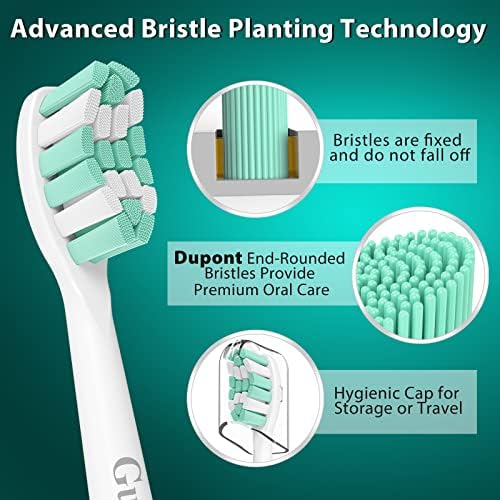 Replacement Toothbrush Heads for Philips Sonicare: Electric Toothbrush Replacement Heads Compatible with Sonicare Plaque Control ProtectiveClean 4100 5100 6100 C2 G2 W2,10 Pack