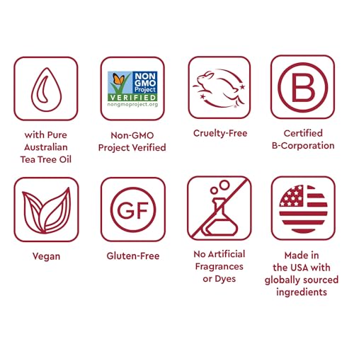 Desert Essence 100% Australian Tea Tree Oil Therapeutic Grade Essential Oil - Skin Cleansing, Clarifying, Soothing - Refreshing Air - Skin Care, Hair Care, Powerful Green Clean - Vegan, Non-GMO - 2oz