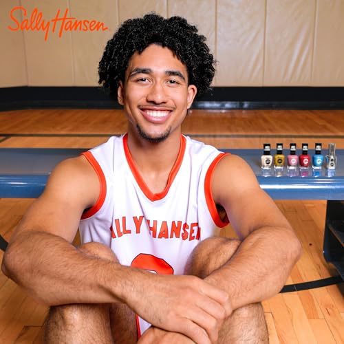 Sally Hansen Miracle Gel™ x Jared McCain, Point Guard Pink, Long Lasting, Gel-Like Formula, No UV Lamp Needed, PInk Nail Polish