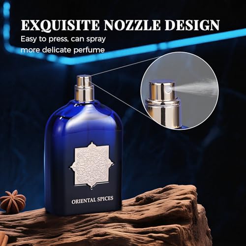 Perfume for Men,Eau de Parfum Long Lasting Cologne for Men with Woody Notes Luxury Fragrance for Daily Elegance Special Occasions,Inspired by Savage,3.4 Fl oz
