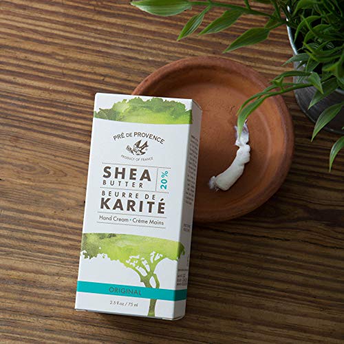 Pre de Provence Beurre De Karité Moisturizing Collection, Shea Butter Enriched Nourishing, Hand Cream, 75ML, Original
