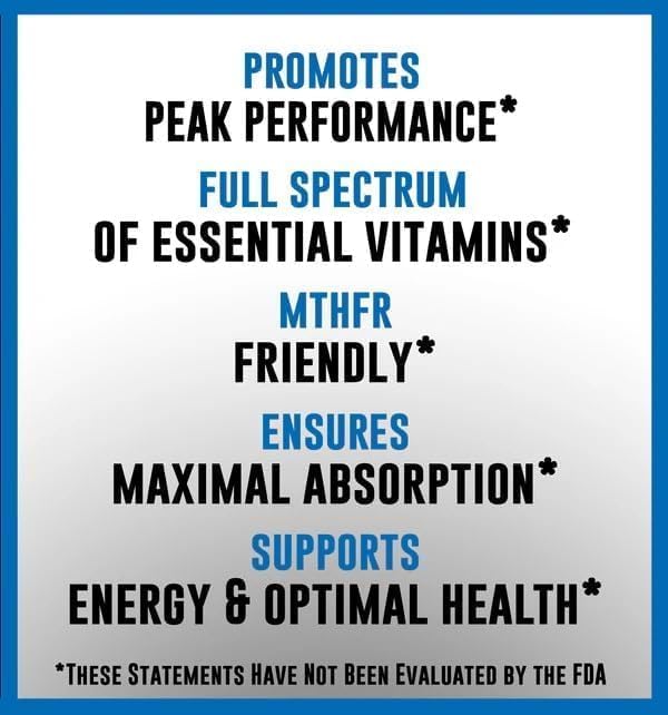 Methylated Multivitamin 60 Capsules (2 Month Supply)