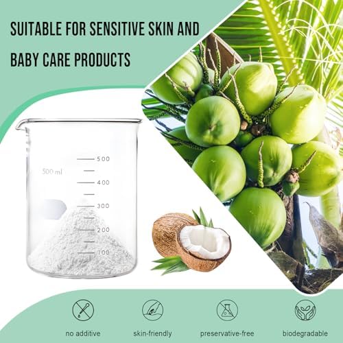 7 oz Sodium Cocoyl Isethionate, Premium Sodium Cocoyl Isethionate (SCI) Powder, Amazing Bubbles, Gentle on Skin, Biodegradable, Suitable for Making Bath Bombs (7Ounce (Pack of 1))