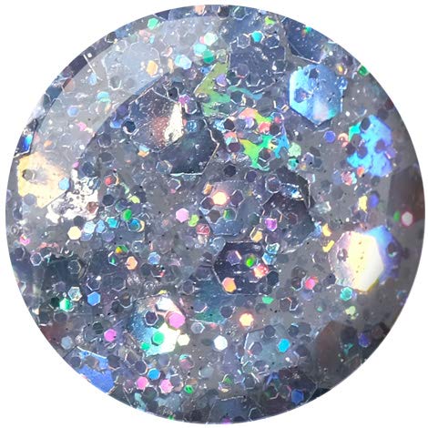 DND Gel Polish Set, Multi Glitter Collection, UV/LED GelPolish and Air Dry Nail Lacquer, Matching Chip-Free Polish Duo, 0.5 Fl Oz Each