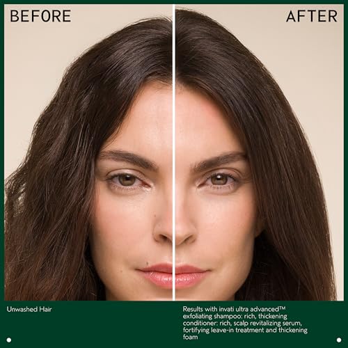 Aveda Invati Ultra Advanced Exfoliating Shampoo Rich | Step 1 of 4 | Reduces Hair Loss by 77% | for Medium to Thick Thinning Hair Types | Normal to Oily Scalp | 94% Naturally Derived*
