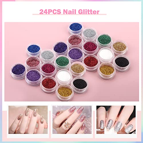 Practice Hand for Acrylic Nails Kit, Fake Hand for Nail Practice Mannequin Hand, Nail Training Finger Kit Set Professional Acrylic with Everything, Nail Starter Kit for Beginners with Drill UV Light