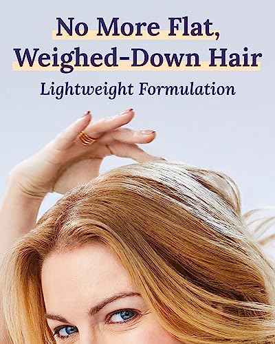 Keranique Volumizing Conditioner for Women - Best for Fine, Thin, & Brittle Hair - Sulfate-Free, Good for Color Treated Hair - Nourishing Volume Thickening Conditioner with Keratin for Thinning Hair