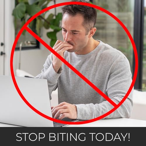 Nail Biting Prevention for Adults, No Bite Nail Polish - Stop Biting Now with Anti Bite Bitter Polish - Safe and Effective Bad Tasting Stopper Treatment (10ML Bottle)
