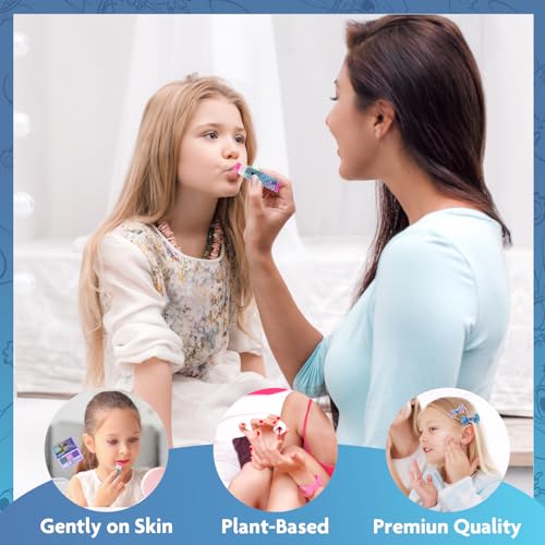 Disney Lilo and Stitch Makeup Filled Shoulder Bag Includes Lip Gloss, Nail Polish, Hair Bow & More! for Girls, Ideal for Ages 3 and Up Perfect for Parties & Makeovers by Townley Girl