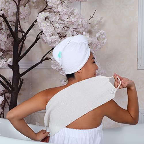 DAILY CONCEPTS - Daily Stretch Wash Cloth Reusable Packaging for Whole Body Exfoliation, Stretches Upto Three Times its Size, Vigorous Texture Safe for All Skin Types 68g…