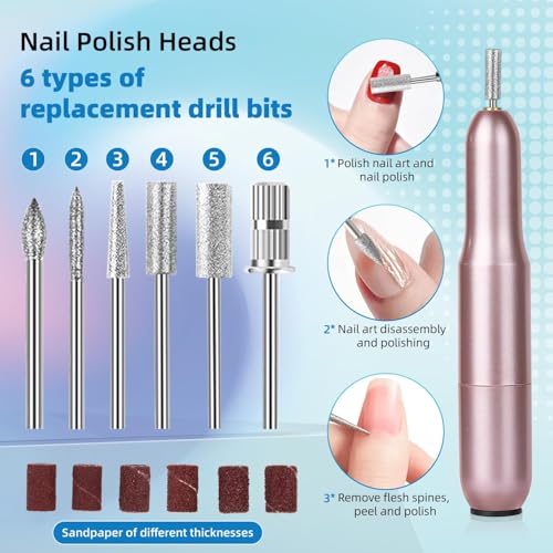 Acrylic Nail Kit with Drill Set for Beginners with Everything 12 Color Acrylic Powder Nail Decoration Tools Home Salon (-30)