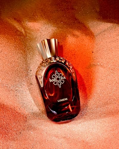 Amora Lumere Extrait De Parfum 100Ml 3.4Oz Unisex Fragrance - Luxury and Original Extrait de Parfum with Top notes of Citrus, Ginger, Saffron