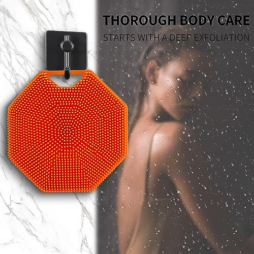 Silicone Body Scrubber, Body Scrubber, Loofah Exfoliating Body Scrubber, Body Scrubbers For Use In Shower, Shower Scrubber For Body, Silicone Loofah, Body Brush, Travel Must Haves For Women