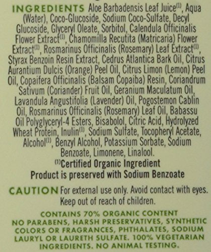 Avalon Organics Shampoo Rosemary, 11 oz