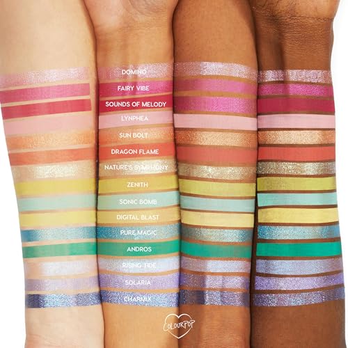 ColourPop Winx Club Shadow Palette - Pastelle Palette with Metallic and Matte Finishes - High-Pigment Makeup with a Long-Wearing Formula - Just Like Magix (0.58 oz)