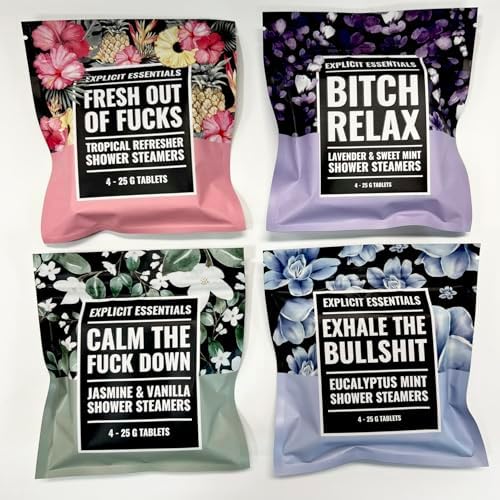 Shower Steamer Gift Set Explicit Essentials