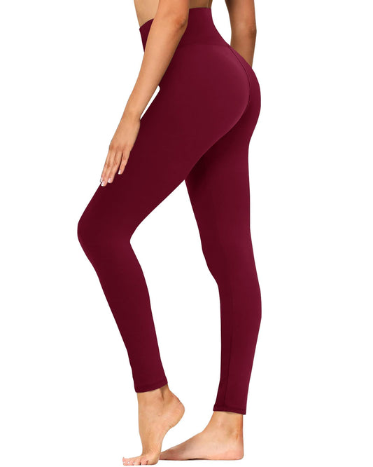 GAYHAY High Waisted Leggings for Women - Soft Opaque Slim Tummy Control Printed Pants for Running Cycling Yoga
