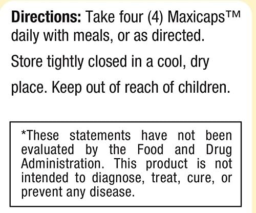 Maxi Health Max Energee - Natural Energy and Stamina Booster - 180 Tablets - Kosher