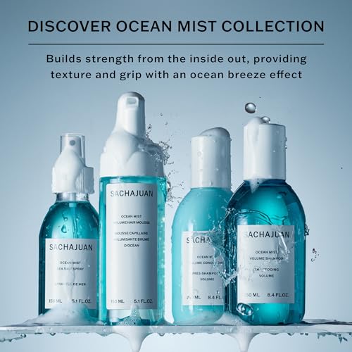 SACHAJUAN Ocean Mist Sea Salt Spray, Wave, Texture, Grip & Volume for Texturizing Beach Waves, Matte Finish