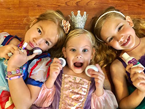 LunaStar Klee Blush and Lip Shimmer Makeup Kit. Gentle and Non-Toxic. Kid-Friendly. Made in USA. (Sweet Cherry Spark)