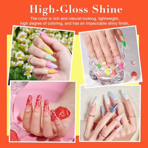 AZUREBEAUTY 170Pcs Dip Powder Nail Kit Starter 36 Colors Pink Red Purple Spring Summer Dipping Powder with Base/top Coat Activator Dip Liquid Set + Nail Removal Accessories Set for Gift