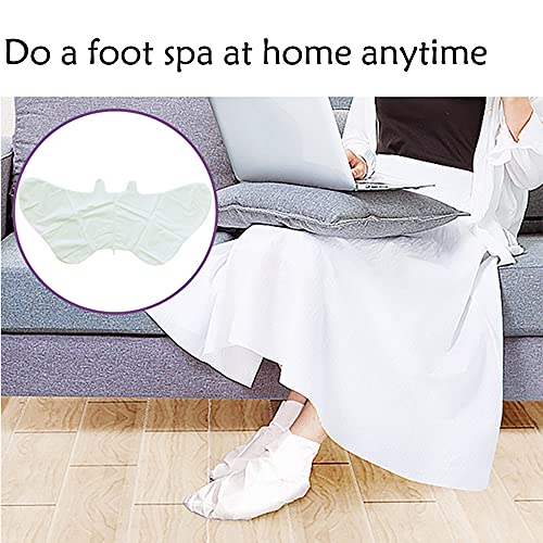 Foot Peel Mask 5 Pack,Lavender Exfoliating Foot Masks, Soft Smooth Touch Natural Exfoliator for Dry Dead Skin, Callus, Repair Rough Heels,Gifts for Women Mom and Men