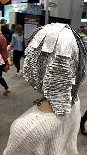 FRAMAR 5x12 Silver Embossed Pre Cut Hair Foils For Highlighting – Hair Foil For Hair Highlighting, Highlight Foils For Hair, Non Slip - 500 Foil Sheets