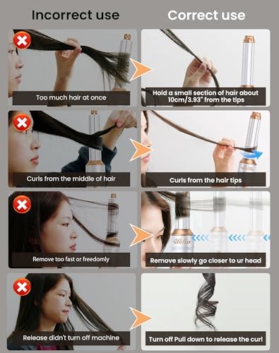 6 in 1 Hair Dryer Brush，Blow Dryer Brush Ionic Hair Dryer，Multi Hair Styler for Fast Drying Styling Curling Straightening Volumizing，Hair Curler Hair Straightener Styler Autowrap Air Styler