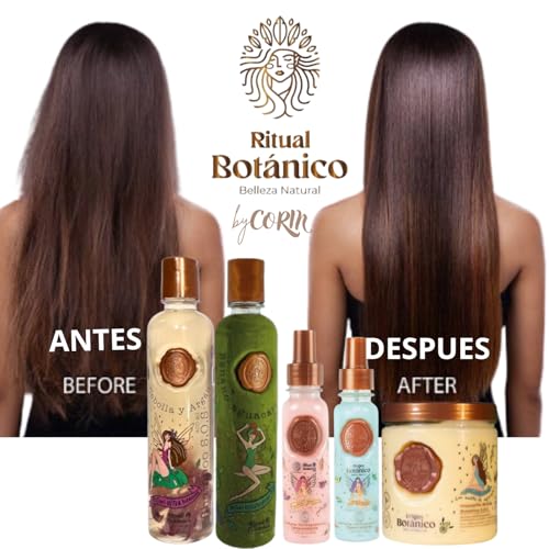 KIT 5 Crecimiento Acelerado y Ultra Reparador S.O.S: Shampoo de Cebolla, Mascarilla para el Cabello, Acondicionador Intensivo PLEX, DUO Termoprotector para Cabello con Feromonas (+ Obsequio Ritual)