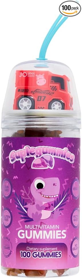 Ziva Suplegummies + Car Toy (100 Gummies)