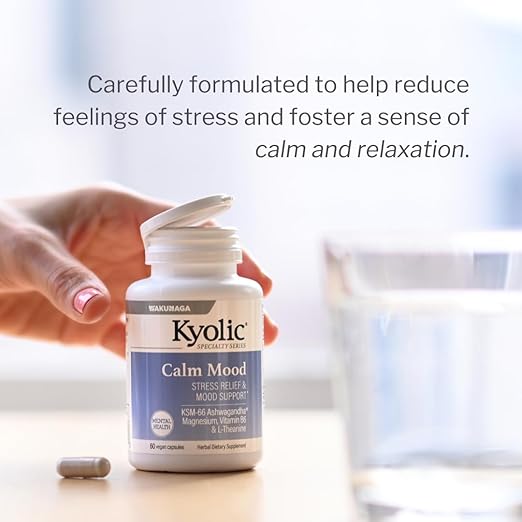 Kyolic Specialty Series Calm Mood, 120 vegicaps