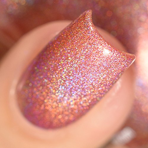 KBShimmer Stop And Smell The Rosé Nail Polish- 0.5 oz Full Sized Bottle